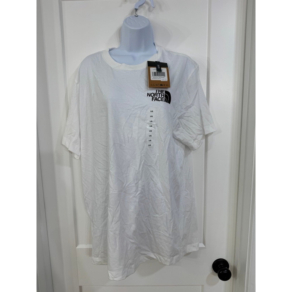 The Northface men's Evo short sleeve T-shirt white large‎